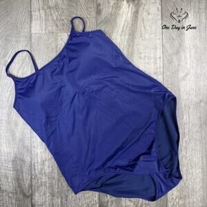 Amzbrly Thin Strap one-Piece Swimsuit Size M